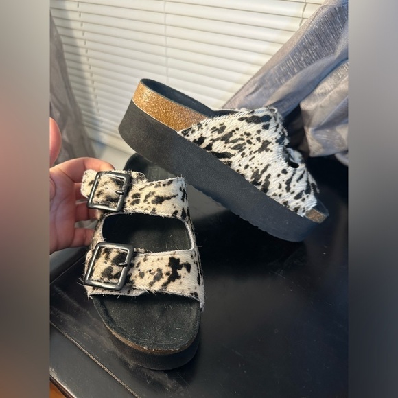 Topshop Cowhide Women’s Sandals Size 6 (37) - Picture 12 of 12